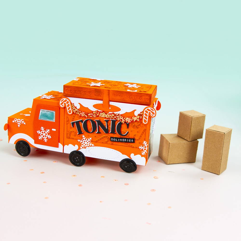 Christmas Truck & Track Die Set – Tonic Studios USA